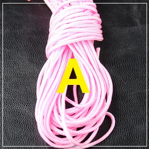 Macrame Cord - 1mm Pale Pink